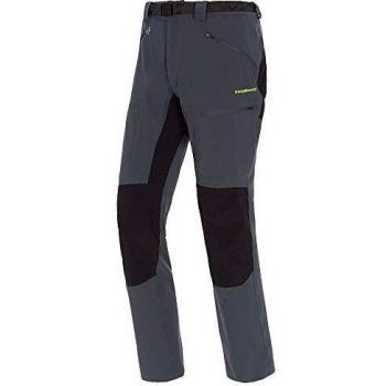 Trango Pant. Largo Naxos Pantalón, Hombre, Gris Pizarra/Negro, L