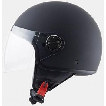 Casco jet - 065 - 506 - Casco Jet 867 Sport City Mat Negro L