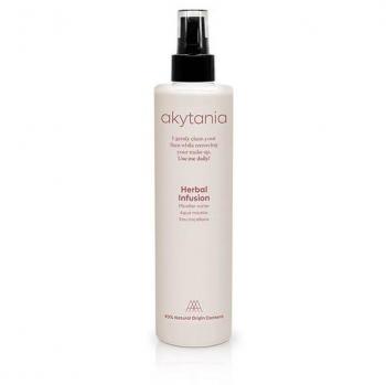 Akytania Herbal Infusion Agua Micelar Desmaquillante y Limpiadora Facial 250ml - Antiinflamatoria, Cosmética Natural y Vegana