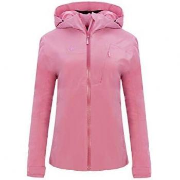 Izas Ginebra Chaqueta Impermeable, Mujer, Rosa Claro, L
