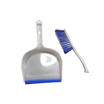 Escoba Set Recogedor cerdas suaves de limpieza Plástico Kitchen Home Hogar