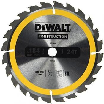 DeWalt DT1939-QZ hoja de sierra circular Handkr. 184 / 16mm 24WZ