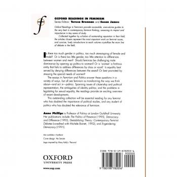 Feminism and Politics: Oxford Readings in Feminism Series