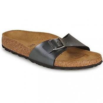 Sandalias Birkenstock Madrid - Pantuflas cómodas de corcho y piel ajustables