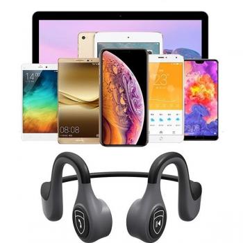 Auriculares Bluetooth 5.0 para Xiaomi con Conducción Ósea, Impermeables y a Prueba de Sudor, Batería de 6-8 Horas