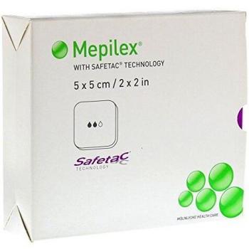 Mepilex 5x5cm 5uds