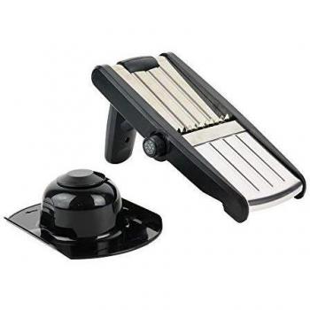 Rallador Mandolina Multifuncional para Cortar Verduras y Frutas - Accesorio de Cocina Negro CMP IBERICA
