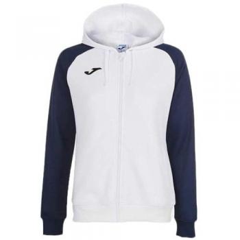 Chaqueta con capucha mujer Joma Academy IV blanco marino