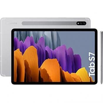 SAMSUNG Galaxy Tab S7 - Tablet Android 4G de 11.0, 128 GB, S Pen Incluido, Color Plata [Versión española]