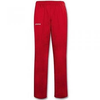 Joma Team Women's Cuff Pants - Red, Polyfleece, Elastic