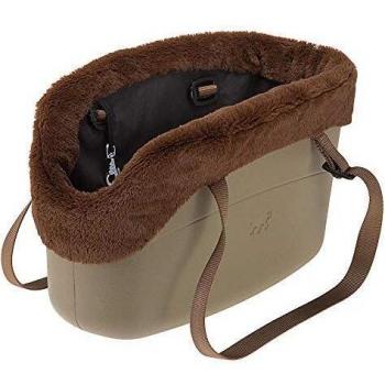 Ferplast Bolso para perros, Artículo para Mascota, Tortora, Medium, Marròn