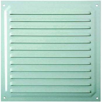Brinox B 7058 5D - Rejilla Aluminio 7058 Lacada Blanca 20X20