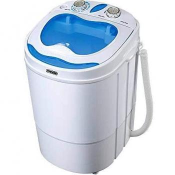 Mesko MS 8053 Portable Mini Washing Machine with Spin Dryer, 3kg Wash Capacity, Ideal for Camping and Caravans