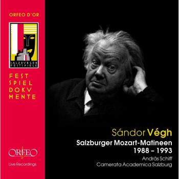 Sandor Vegh: Salzburg Mozart Matinees 1988-1993 - 3 CD Set