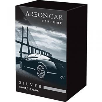 Areon Silver 50ml Luxury Car Air Freshener