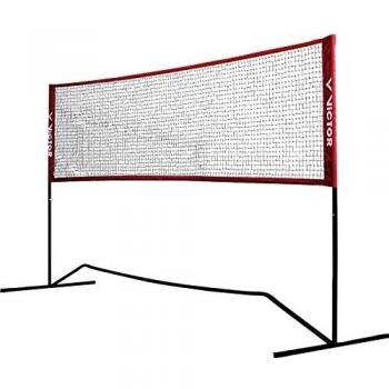 Victor Premium multifunción – Red Bádminton, Tenis, Fútbol Tenis UVM. – 300 cm de Ancho; Altura Regulable, 859/3/0
