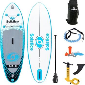 Solstice Maui Youth Inflatable Stand-Up Paddleboard (SUP), 8'