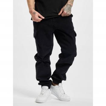 Urban Classics Men's Midnight Navy Corduroy Cargo Jogging Pants