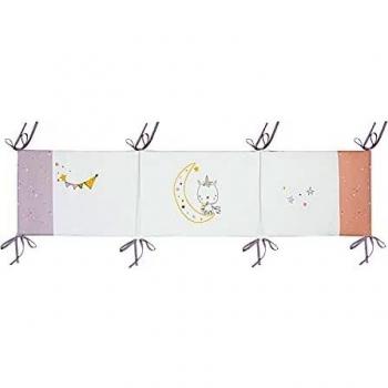 Protector de cuna marca Bimbi Dreams. Modelo PROTECTOR CUNA 60/70/80 430 UNICORN 156 21