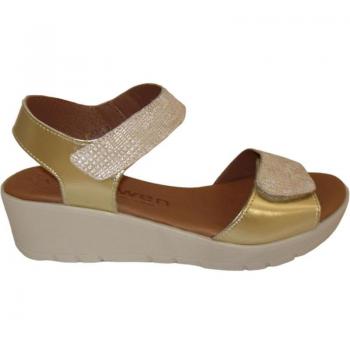 Sandalias de Mujer MAWEN CUNA PIEL VELCRO AJUSTABLE VARIOS COLORES