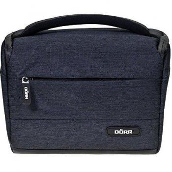 Bolso Fotográfico Dorr Motion M Negro con Compartimentos para Lentes y Accesorios Pequeños