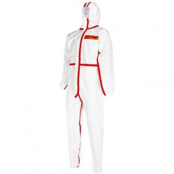 Mono Protector CoverStar Plus® Talla L Blanco/Rojo PSA Categoría III
