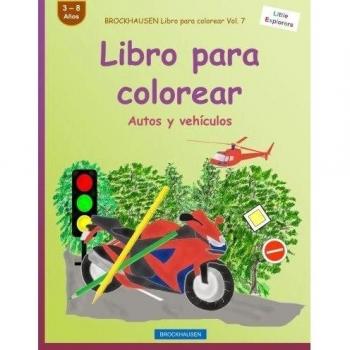BROCKHAUSEN Libro para colorear Vol. 7 - Libro para colorear: Autos y vehículos: Volume 7