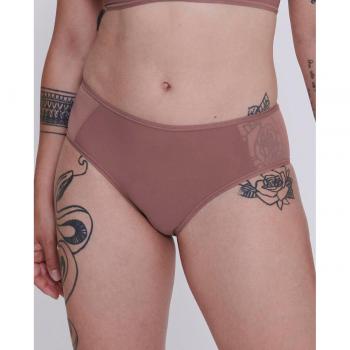 Braga Hipster Culotte Sloggi Soft Adapt Rosa Marrón 00XL para Mujeres