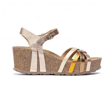 YOKONO Sandalia cuña Bari 302 rosa