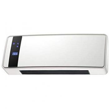 PURLINE Calefactor cerámico de Pared de 2000 W. Pantalla Digital. Mando a Distancia. Temporizador semanal. Protección sobrecalentamiento. Fácil instalación HOTI M65
