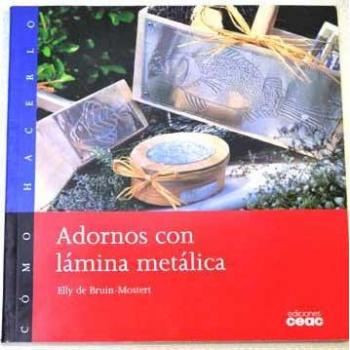 Adornos con lamina metalica