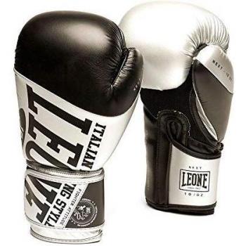 Leone 1947 Guantes Next Silver para Sparring Boxing Kick Boxing Muay Thai