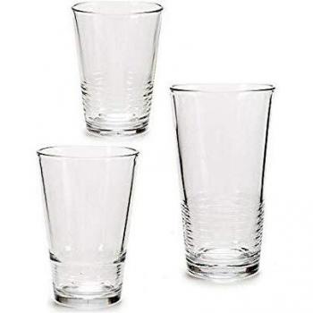Set de Vasos Vivalto 41015 Transparente Vidrio 6 x (51 cl) / 6 x (34 cl) / 6 x (23 cl)