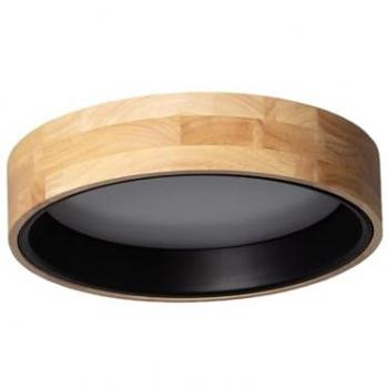 Plafón LED 15W Circular Madera Ø370 mm CCT Seleccionable Dari
