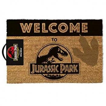 Pyramid International Felpudo Welcome To Jurassic Park, Multicolor, 40 x 60 cm