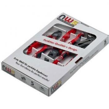 NWS 789 - Juego de herramientas combinadas, multicolor, 3 unidades