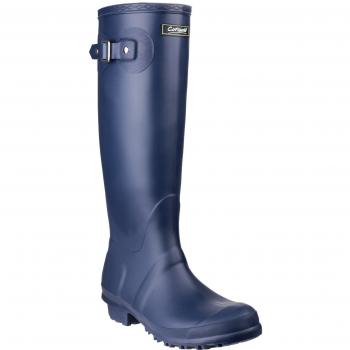 Cotswold Sandringham Womens Synthetic Material Wellies Navy - 9 UK