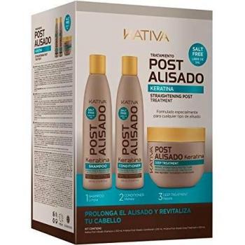 Kativa Post Alisado Kit de Mantenimiento
