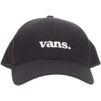 Vans 66 Structured Jockey Cap - Black Unisex Curved Visor