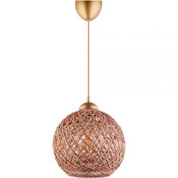 Lámpara de techo 54 cm marrón tipo E27 Max 60 W WELLHOME