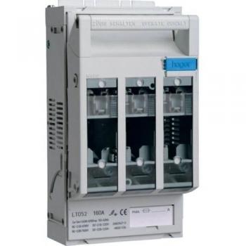 Hager LT052 NH00 Fuse Switch Disconnector 3x160A M8