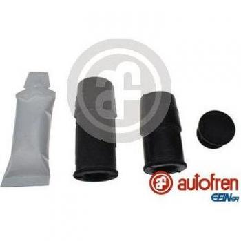 Kit de reparación de pinza de freno AUTOFREN SEINSA D7397, incluye fuelles y guías para la correcta instalación y funcionamiento del sistema de frenos