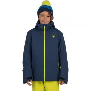 Chaqueta de esquí Rossignol Strawpile para niños, color azul oscuro, talla 8 años