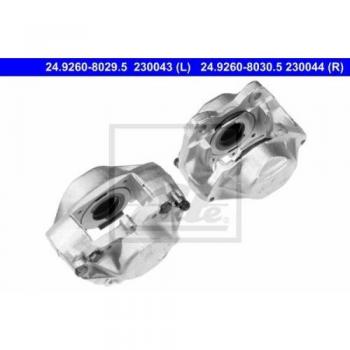 Pinza de freno ATE 24.9260-8030.5 para Mercedes-Benz, Festsattel (2 pistones), diámetro 60mm