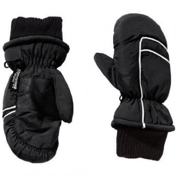fraenklis Skifäustlinge Skihandschuhe Thinsulate - Guantes de esquí para niño, color negro, talla 3
