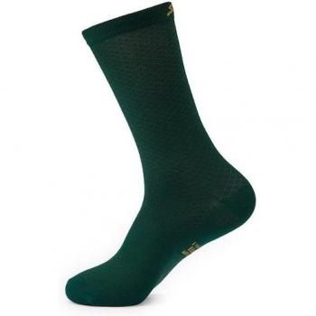 Calcetín de ciclismo unisex Spiuk Helios largo verde oliva