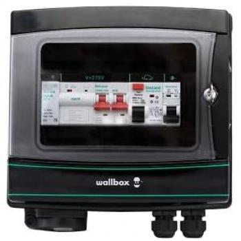 Wallbox Fuse Box Pro A+ MCB Curva - Protección contra sobretensión, Caja Registro Wfusesinglephpro, Wallbox Fuse Box Single Phase Pro