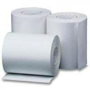 Roltech THM572512 - Rollo de papel térmico para datáfonos, color blanco
