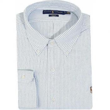 Polo Ralph Lauren Men's Slim Fit Oxford Shirt - Blue - Size: XL