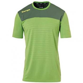 Kempa Emotion 2.0 Shirt Camiseta de Juego, Hombre, Verde Esperanza/Verde dra, M